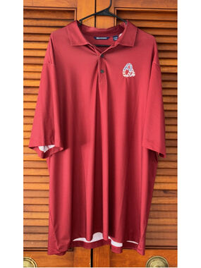 Baltimore Orioles USA O's Logo Cutter & Buck Red Polo Golf Shirt Men's 2XT